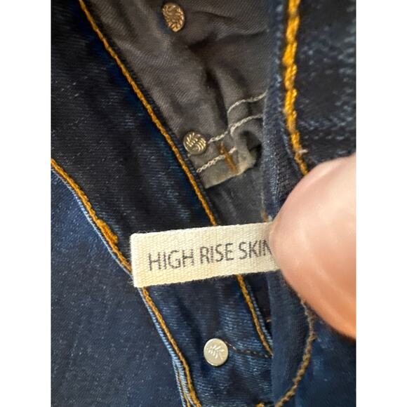 Rag & Bone Dark Blue High Rise Skinny Jeans 30 Pre-owned - Picture 7 of 12